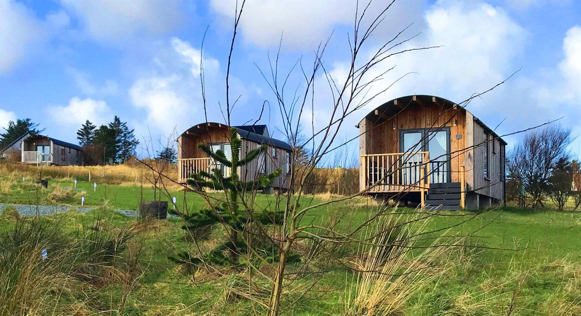 Araucaria Croft Skye Villa Dunvegan  Bagian luar foto