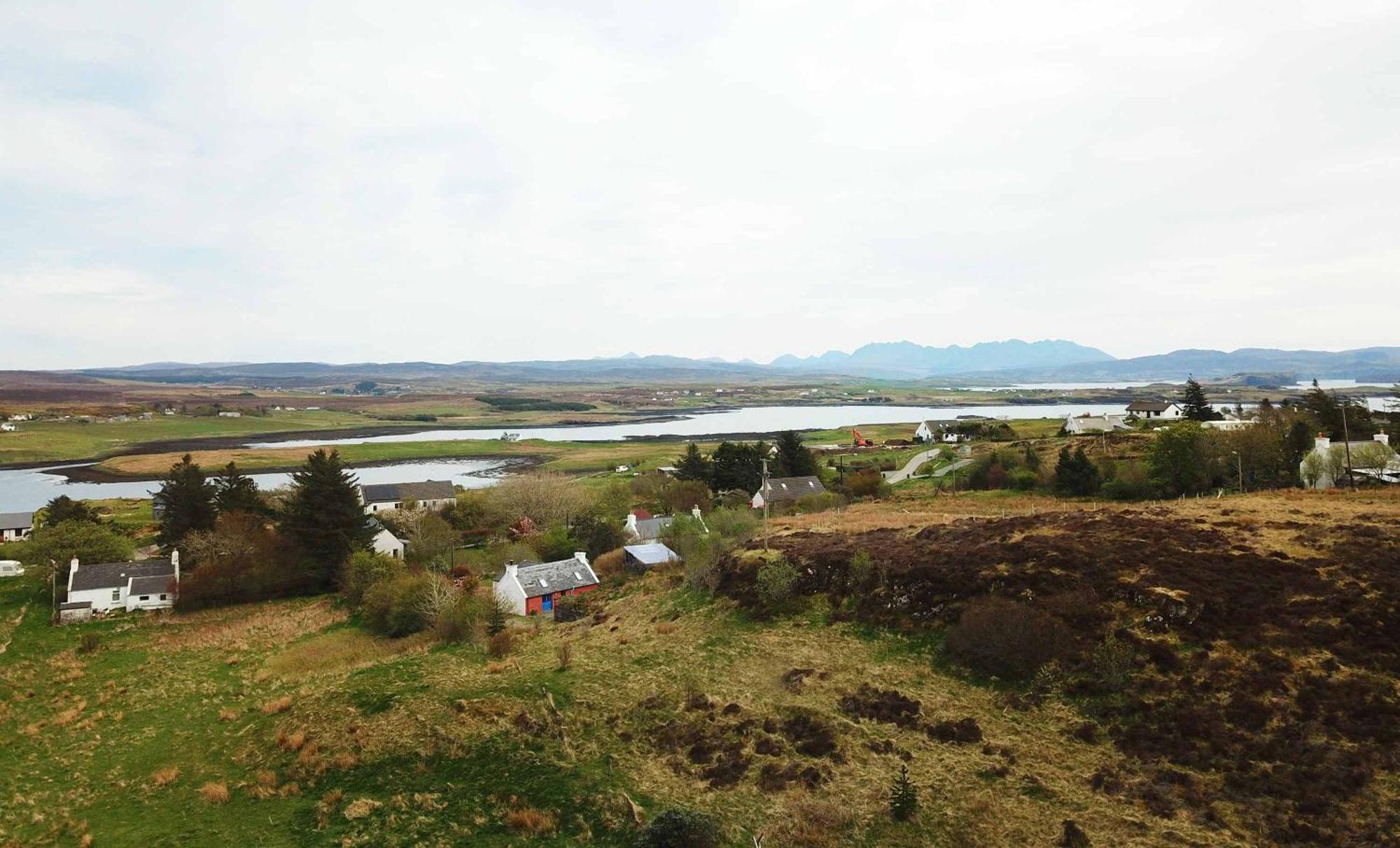 Araucaria Croft Skye Villa Dunvegan  Ruang foto